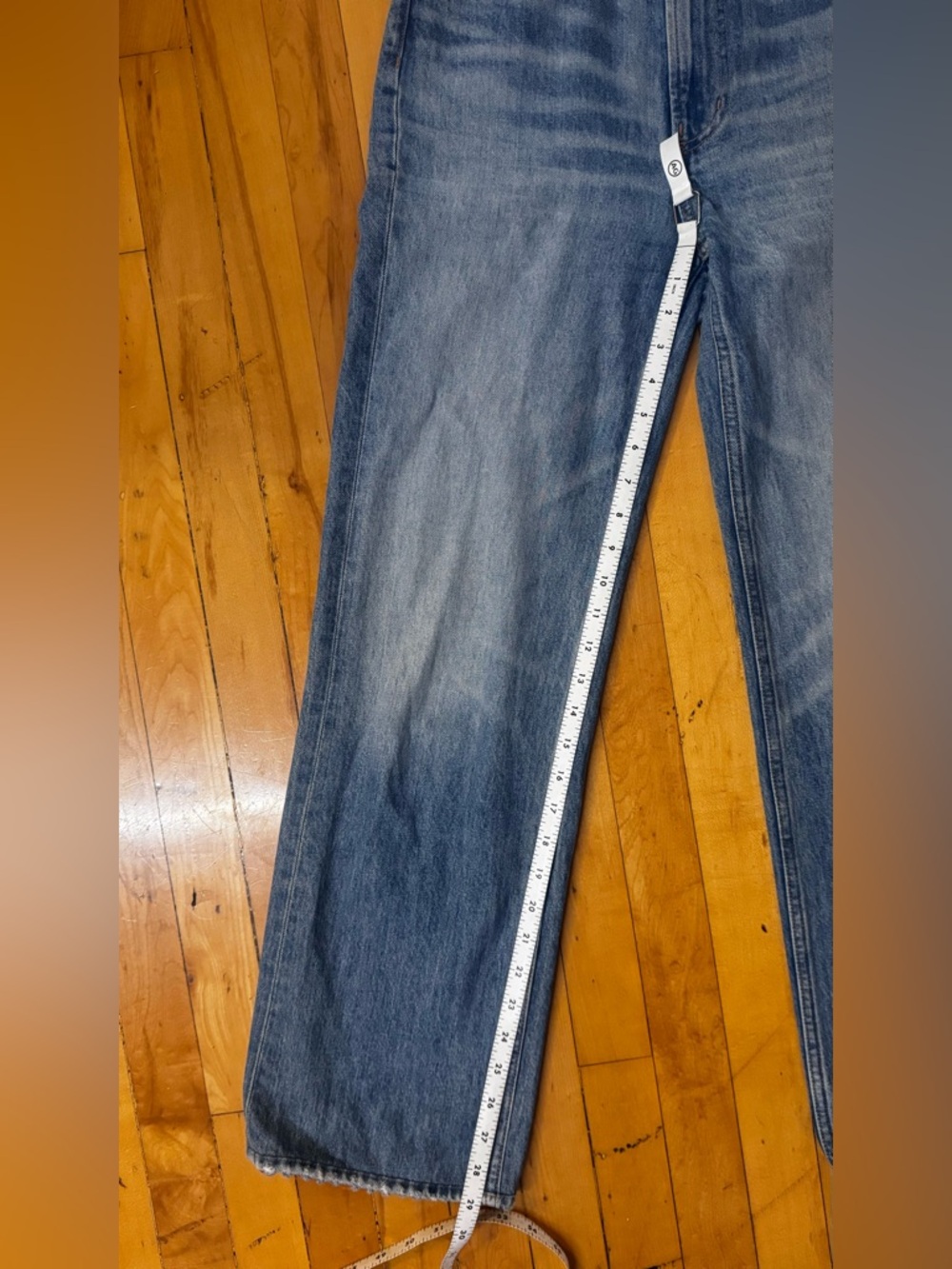 Doen Laurent Jeans in Faded Blue Wash - Picture 6 of 12